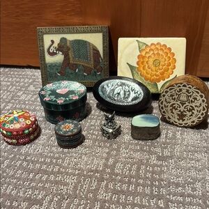 Decorative Trinket Box Collection